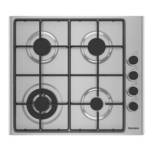 כיריים גז Blomberg GEN12412E נירוסטה 