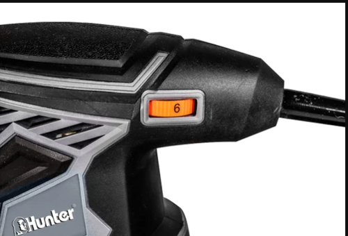 מלטשת אקצנטרית 5 '' 350 W + מרסס צבע חשמלי 500 וואט  100500-055 HUNTER