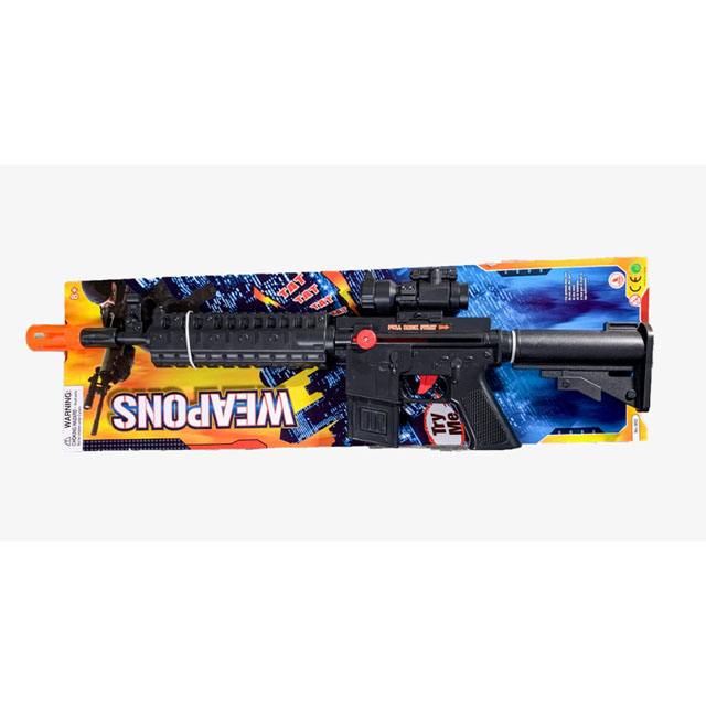 רובה M16 לילדים עם דריכה וקולות כולל כוונת