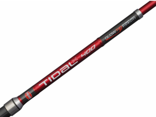 חכת דיג טלסקופית PENN Tidal X Tele Surf Solid Tip 4.2m 200g בצבע כסוף-כחול 1