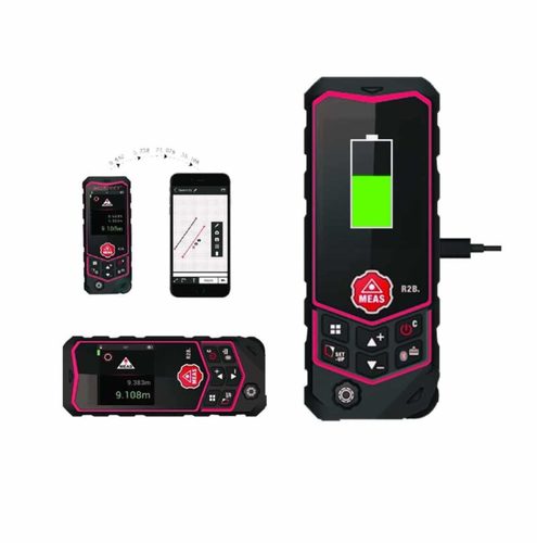 מד מרחק לייזר 40 מטר מבית B-Tech