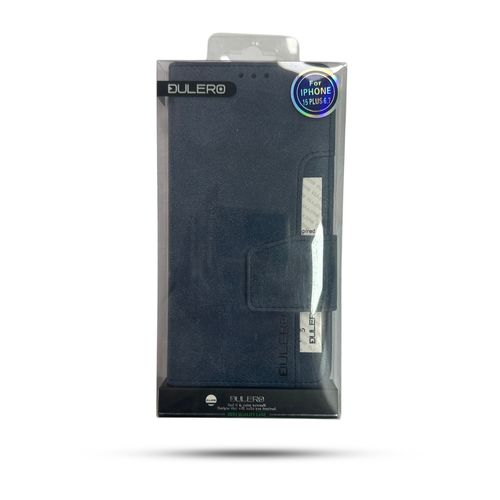נרתיק ספר Dulero for iPhone 15 Plus 6.7 Blue
