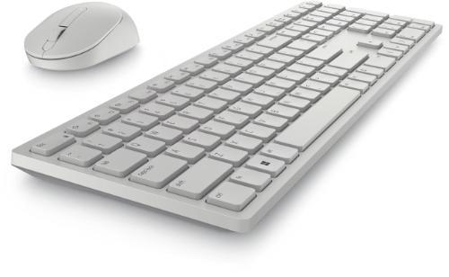 סט מקלדת עכבר Dell Pro Wireless Keyboard and Mouse - KM5221W - Hebrew - White 
