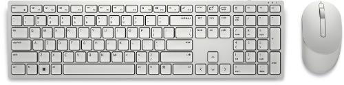סט מקלדת עכבר Dell Pro Wireless Keyboard and Mouse - KM5221W - Hebrew - White 