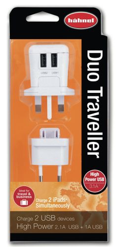 מטען USB אוניברסלי Hahnel Duo Traveller