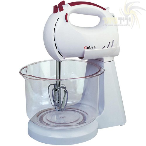 מיקסר ידני כולל קערה קוברה Cobra HM-278WB