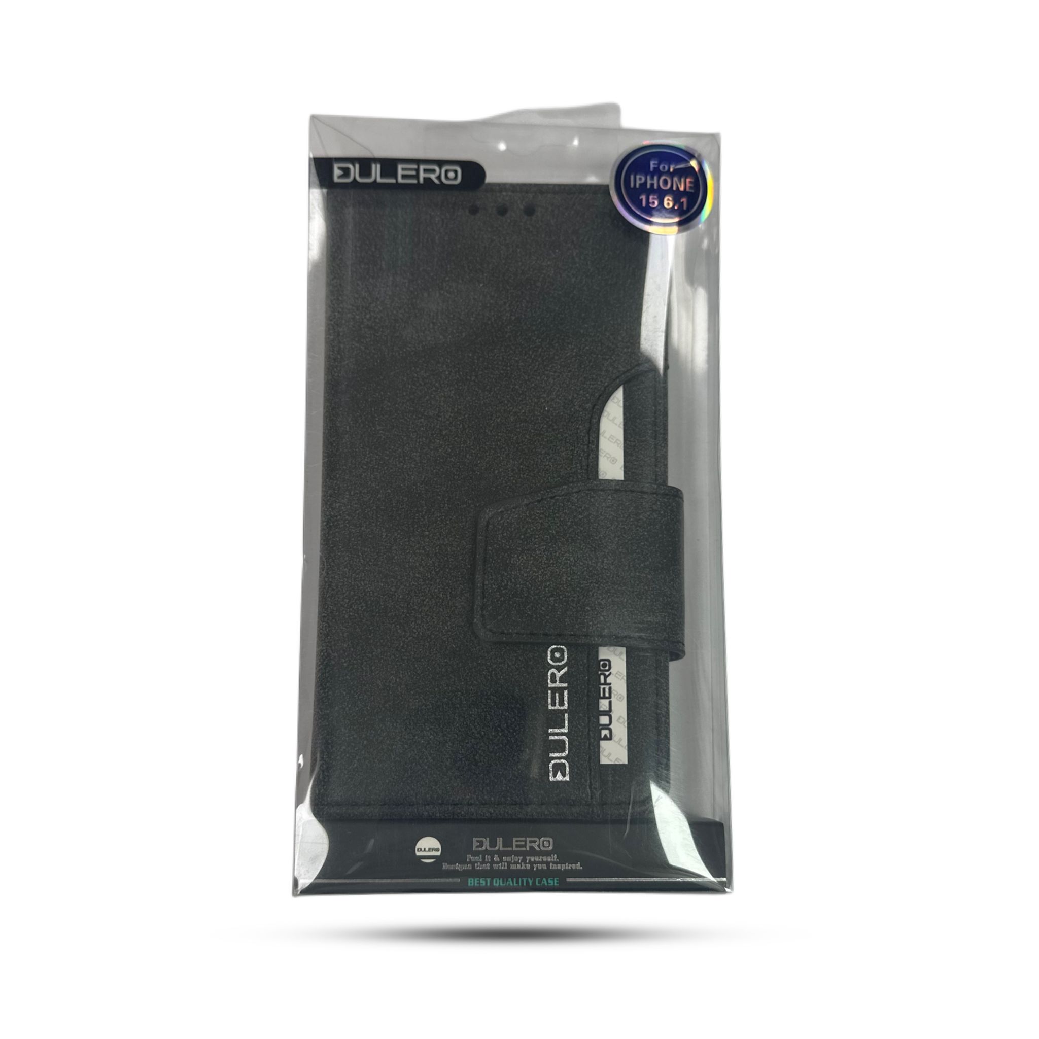 נרתיק ספר Dulero for iPhone 15 6.1 Black