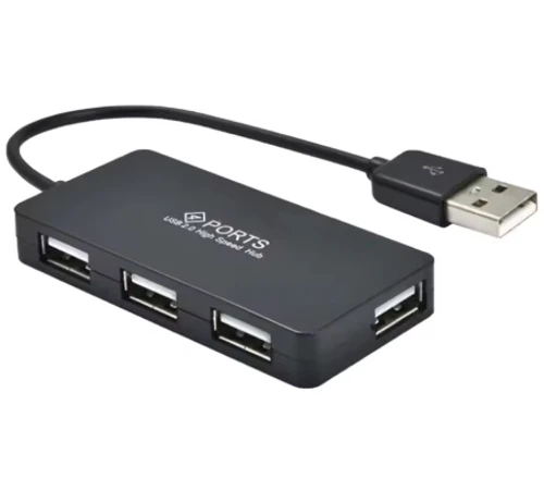 מפצל USB 2.0 ל 4 יציאות Pro Line