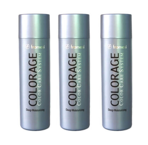 3 יח קרם לחות קולוראז COLORAGE לשיער צבוע ויבש 500ML FRAMESI