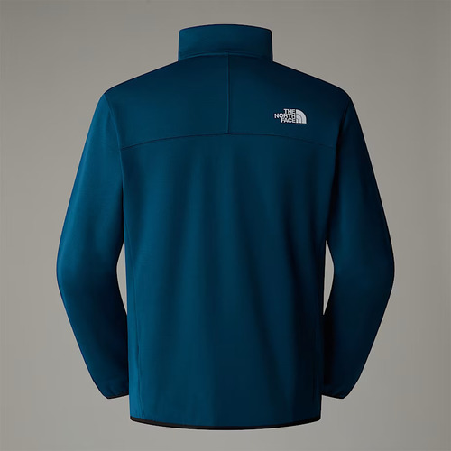 פליס גברים כחול רבע רוכסן Crest 1/4 Zip מבית THE NORTH FACE