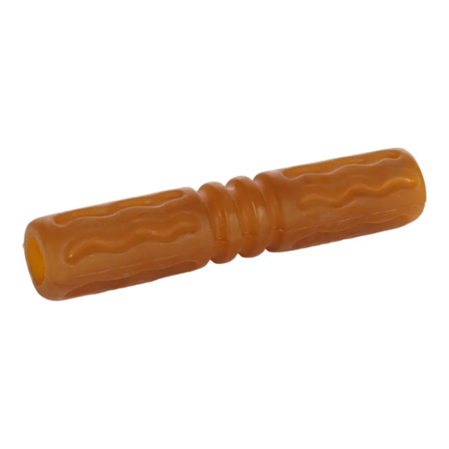 צעצוע לכלב מקל גומי טבעי גדול פלמינגו