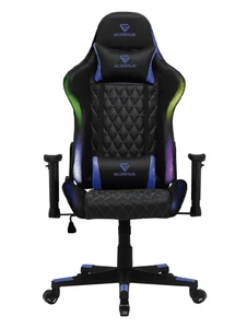 מושב גיימינג SCORPIUS LIGHTNING BLUE