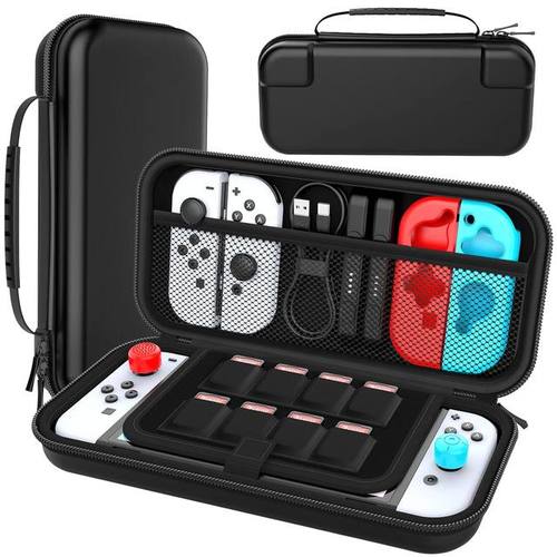 NINTENDO SWITCH OLED PROTECTIVE KIT 12 IN 1 ערכת אביזרים (10+1)