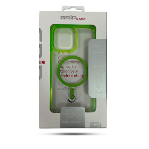 Grip Case Crystal MagSafe for iPhone 14 Pro Max 6.7 Green	