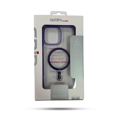 Grip Case Crystal MagSafe for iPhone 14 Pro Max 6.7 Purple