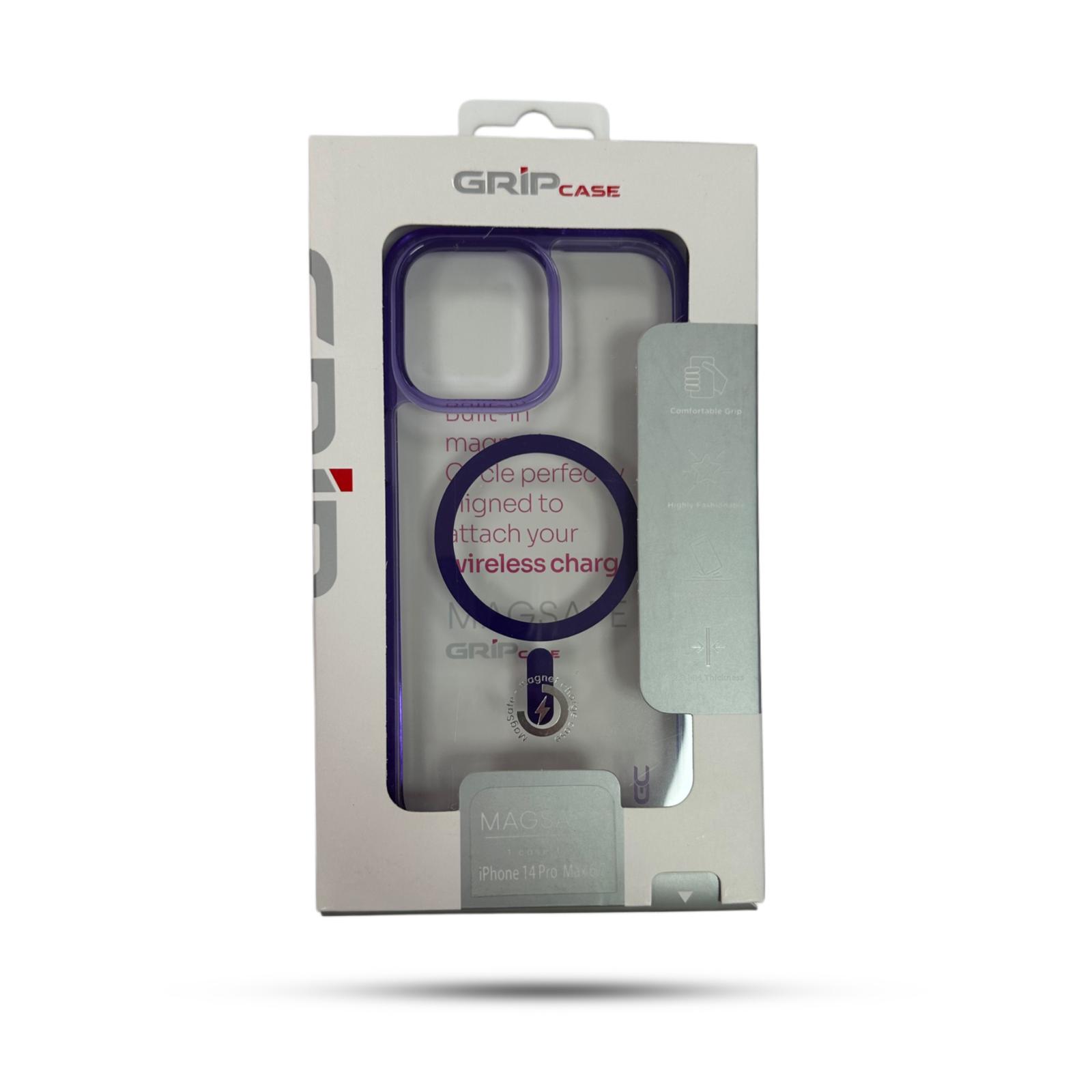 Grip Case Crystal MagSafe for iPhone 14 Pro Max 6.7 Purple