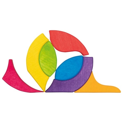 פאזל אריחי עץ צעצוע אנתרופוסופי 58352 GOKI