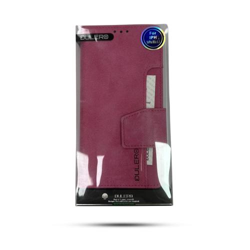 נרתיק ספר Dulero for iPhone 14 Pro Max 6.7 Pink