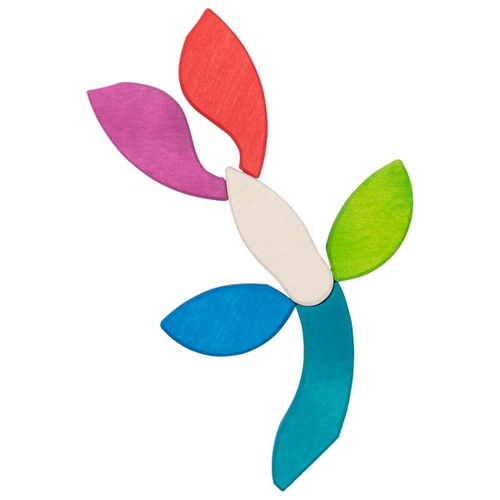 פאזל אריחי עץ צעצוע אנתרופוסופי 58352 GOKI