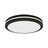 צמוד תקרה שחור CLICK 70W BK 50cm IP65 3CCT NISKO