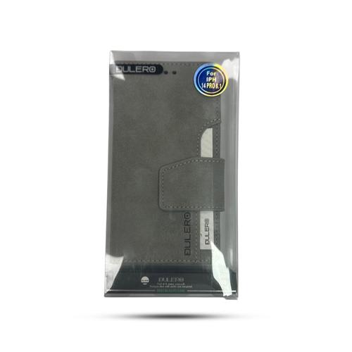 נרתיק ספר Dulero for iPhone 14 Pro 6.1 Gray