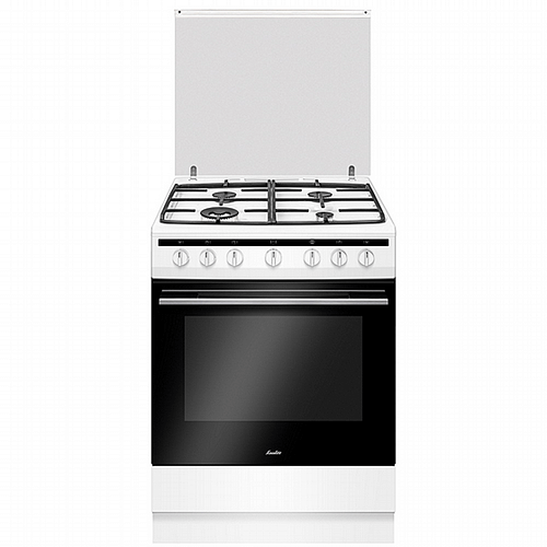 תנור משולב כיריים Sauter Elegant 4780 W/B סאוטר
