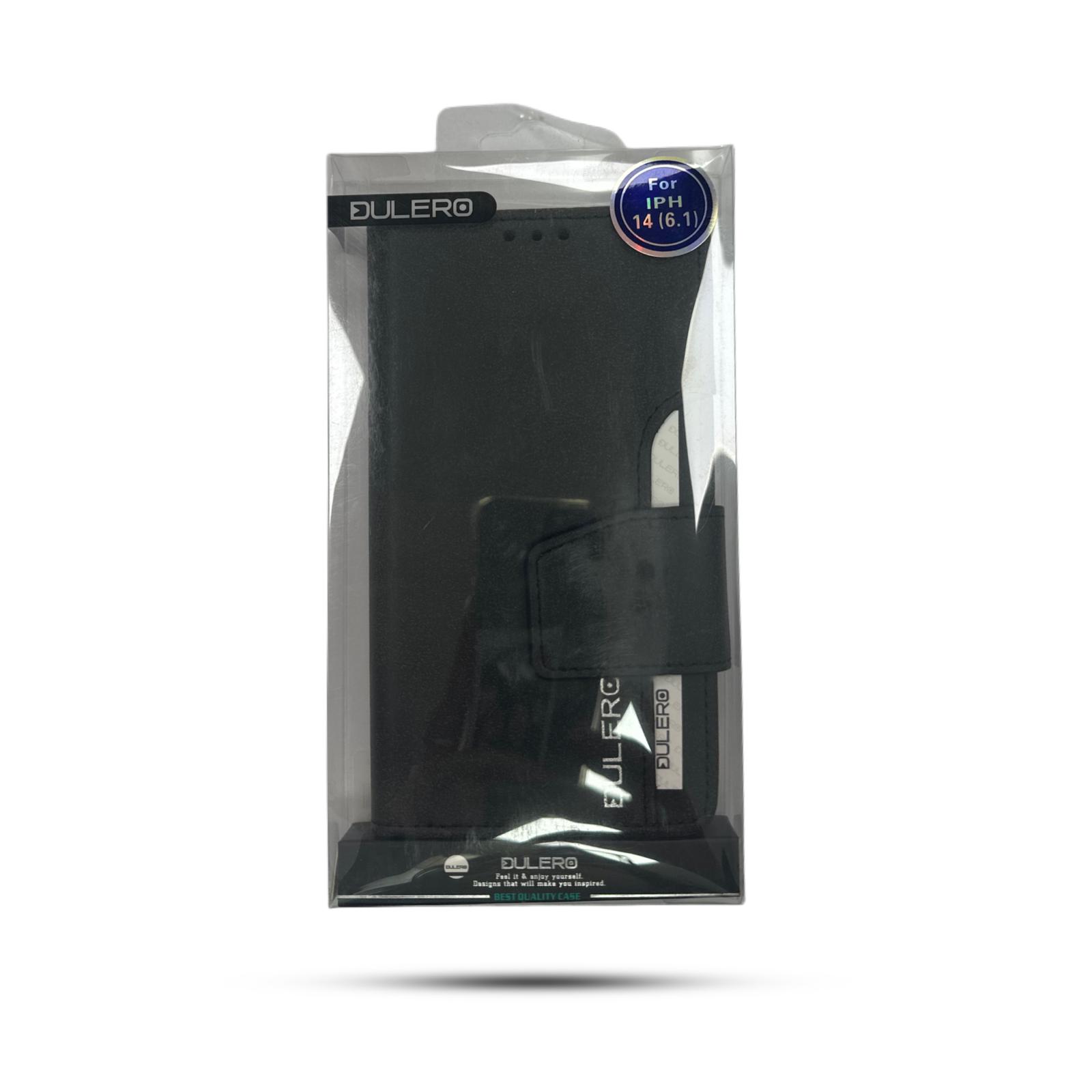 נרתיק ספר Dulero for iPhone 14 6.1 Black