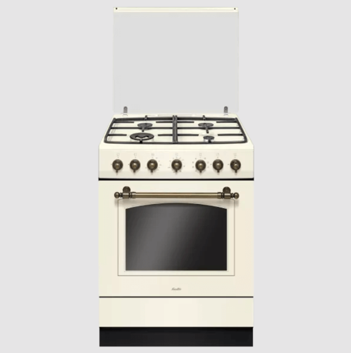 תנור משולב כיריים RUSTIC 7020C