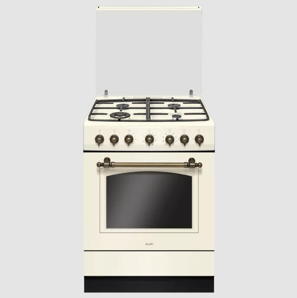 תנור משולב כיריים RUSTIC 7020C