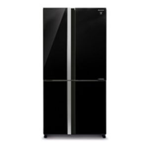 מקרר 4 דלתות 608 ליטר Sharp שארפ SJ-9160BK שחור מנצנץ