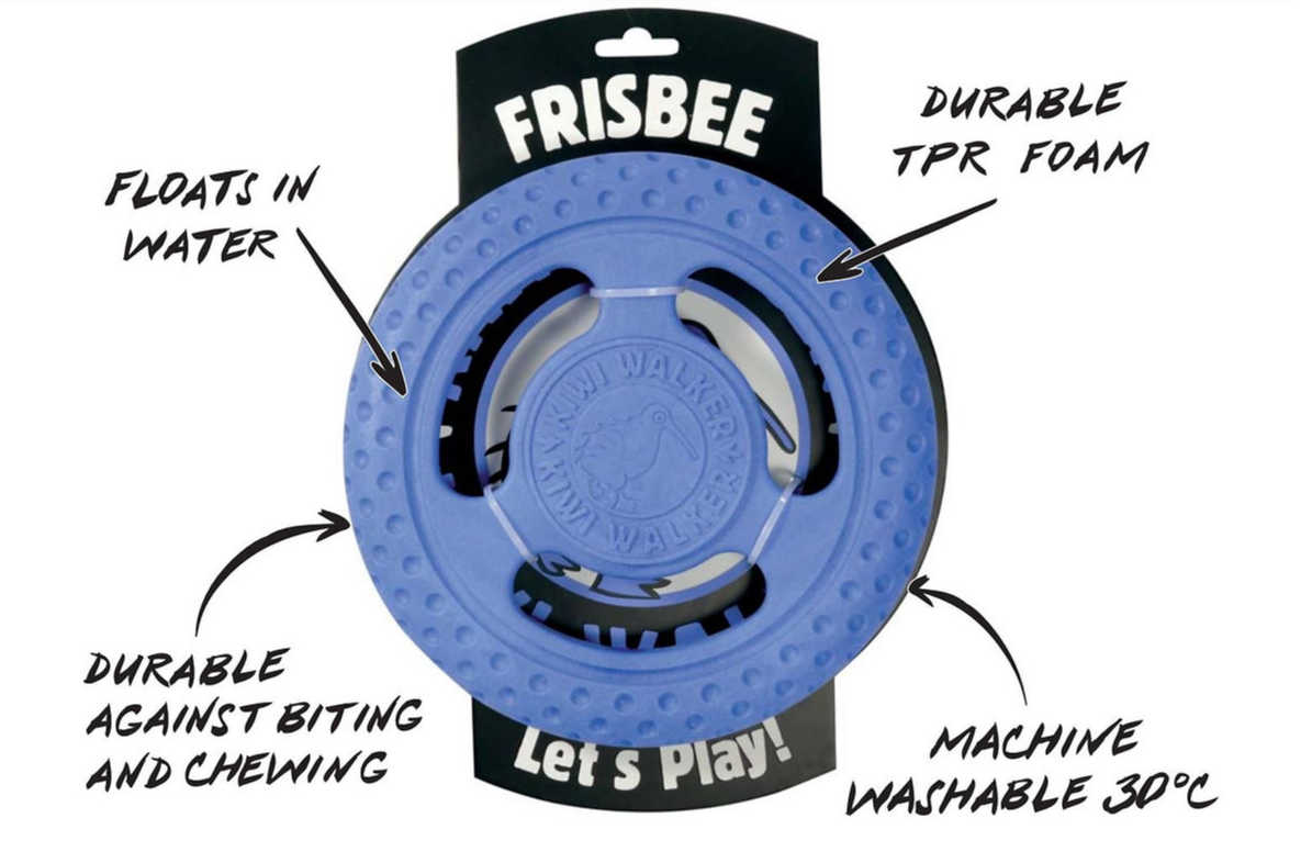 צעצוע לכלב קיווי ווקר פריסבי גדול TPR frisbee