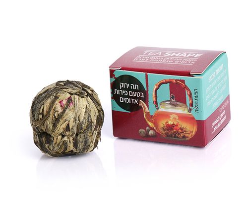 פקעת תה ירוק בטעם פירות אדומים