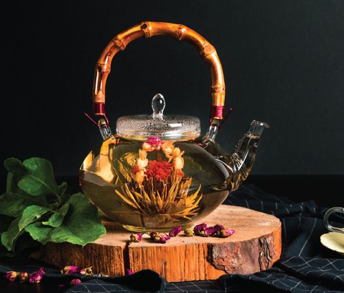 פקעת תה ירוק בטעם פירות אדומים