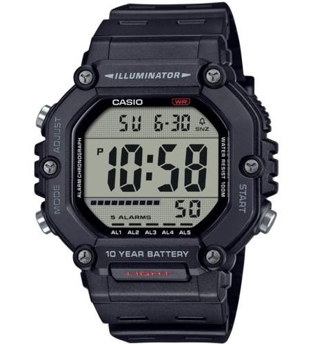 CASIO AE-1600H-1A תצוגה גדולה 10 שנים סוללה