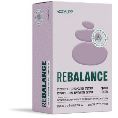 REBALANCE: פרוביוטיקה לשיקום לאחר טיפול אנטיביוטי