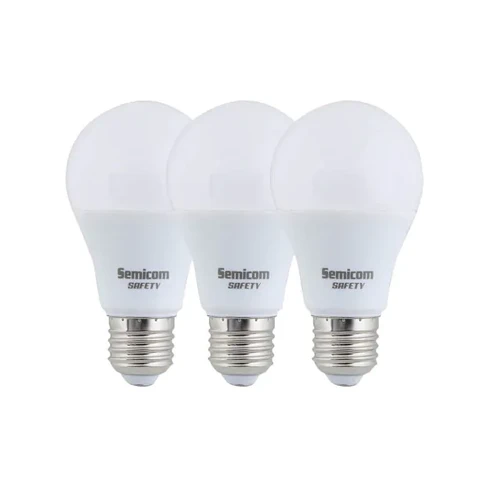 שלישיית נורות לד GPlus 10W E27 A60 - אור יום