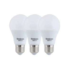 שלישיית נורות לד GPlus 10W E27 A60 - אור יום