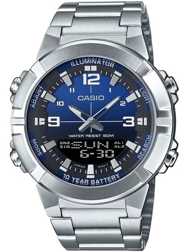 CASIO AMW-870DA-2A1 משולב אנלוגי-דיגיטלי