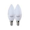 זוג נורות 8W A60 SAFETY E14 אור חם SEMICOM SE-2XNC814/WW 