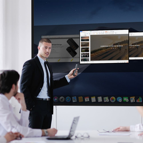 שלט מצגות + מצביע לייזר Baseus Orange Dot Wireless Presenter