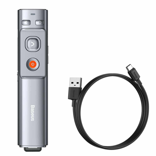 שלט מצגות + מצביע לייזר Baseus Orange Dot Wireless Presenter