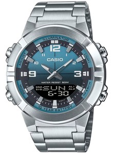CASIO AMW-870DA-2A2 משולב אנלוגי-דיגיטלי
