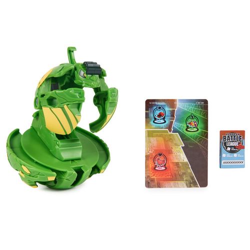 כדור בקוגן Bakugan Deka ג'מבו משנה צורה לדמות עם ליבת כוח וקלף עונה 5 - MANTID