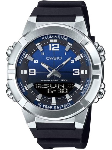 CASIO AMW-870A-2A משולב אנלוגי-דיגיטלי