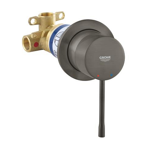 אינטרפוץ גרואה 3 דרך 29197AL0 קומפלט GROHE NEW ESSENCE גרפיט מוברש