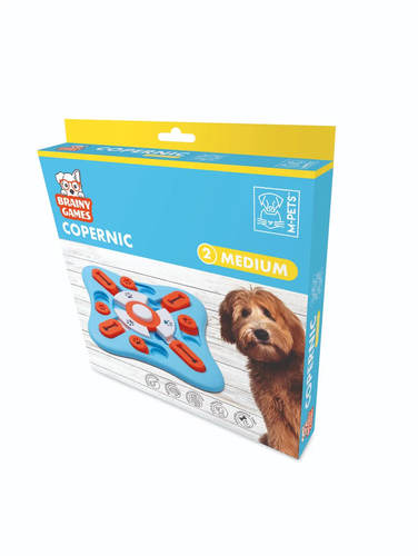 אמ פטס M-Pets צעצוע חשיבה לכלב מחביא חטיפים קופרניקוס בצורת ריבוע רמה2