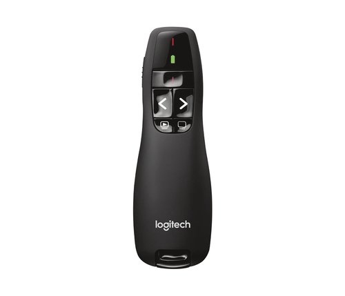שלט אלחוטי למצגות Logitech R400 2.4GH