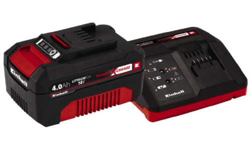 סוללת ליתיום 4 אמפר כולל מטען 18V תוצרת Einhell