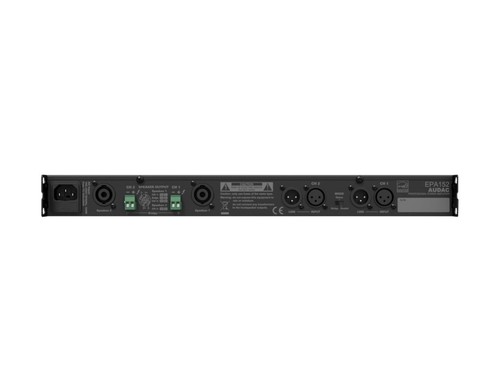מגבר 2 ערוצים - AUDAC EPA152 CLASS-D  2x150W@4Ω