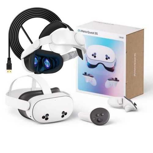 Meta Quest 3S 128GB + 3M LINK CABLE + COMFORT ELITE STRAP